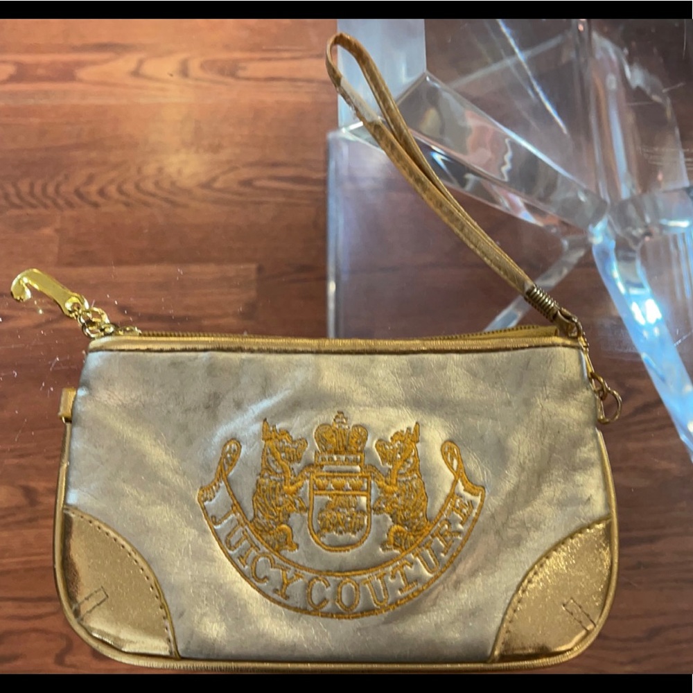 Juicey Couture Vintage Gold Wristlet